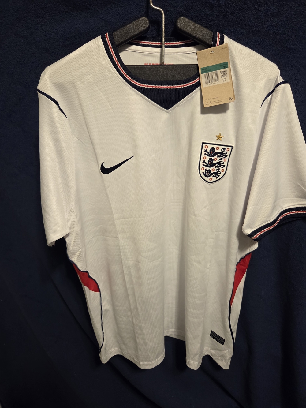 Nike England White National Team Jersey - Picture 3 of 7